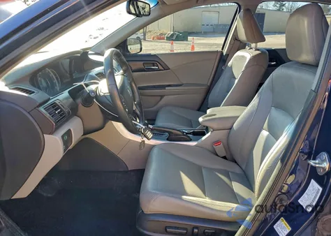 2013 Honda Accord Exl из США, поврежденный, VIN 1HGCR2F89DA257994